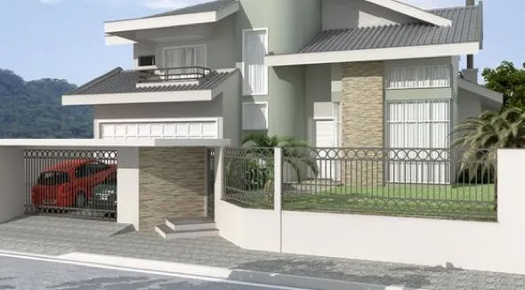 30 modelos de frente de casas com muros. Atualmente é impossível ... 30 modelos de frente de casas com muros. Atualmente é impossível ...