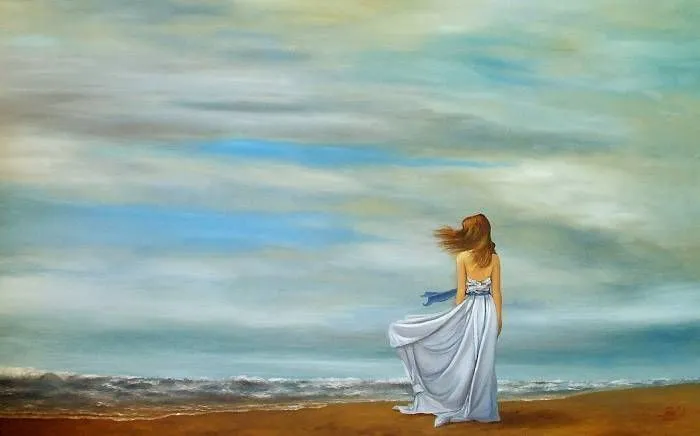 Sola frente al mar Raúl Tamarit Martínez - Artelista.com