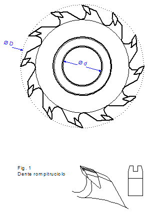 Fresa a spirale in HM speciale per piallare su scorniciatrice Fresa a spirale in HM speciale per piallare su scorniciatrice