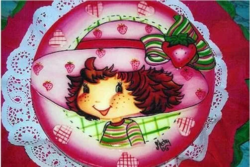 Fresita by Mechy | Gelatinas Decoradas/Jello | Pinterest