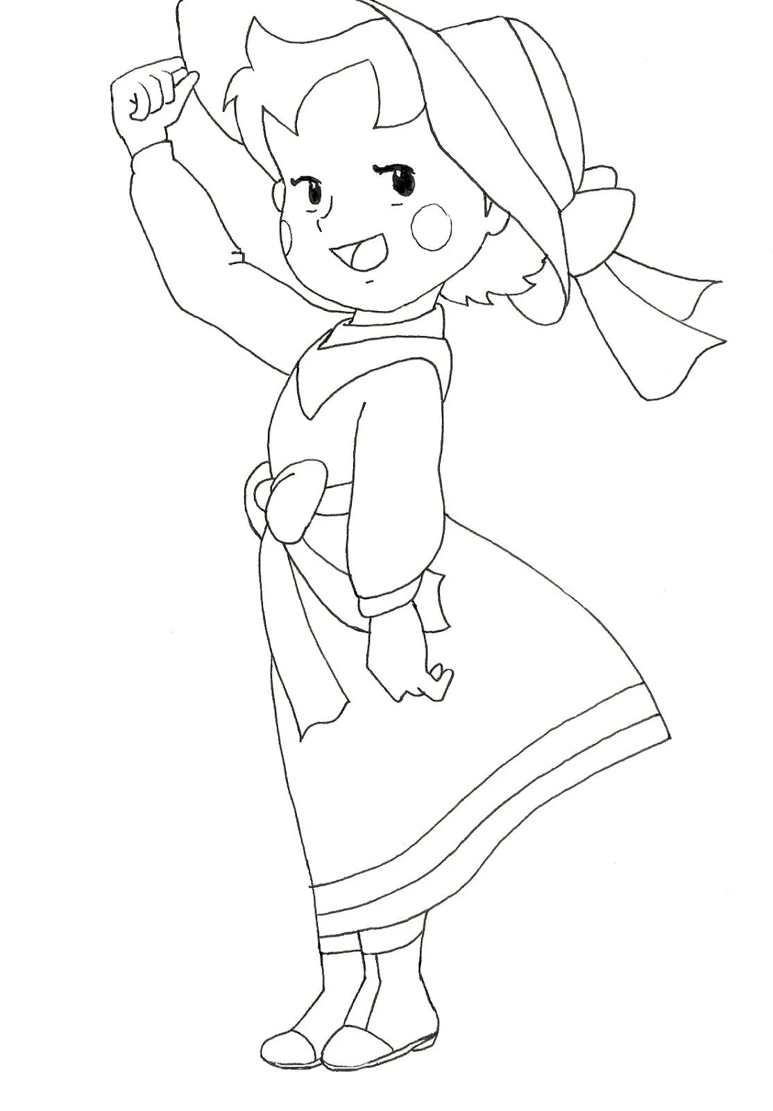 Frikaditas Gaditanas: Dibujos de Heidi para colorear