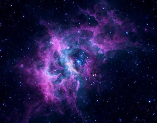 From an altered RCW 49 Purple Galaxy - Requested... - Color Me Curious