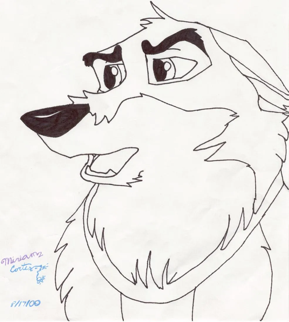 es from balto Colouring Pages