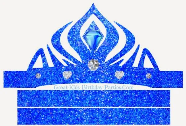 Frozen en Celeste: Corona para Imprimir Gratis. | Ideas y material ... Frozen en Celeste: Corona para Imprimir Gratis. | Ideas y material ...
