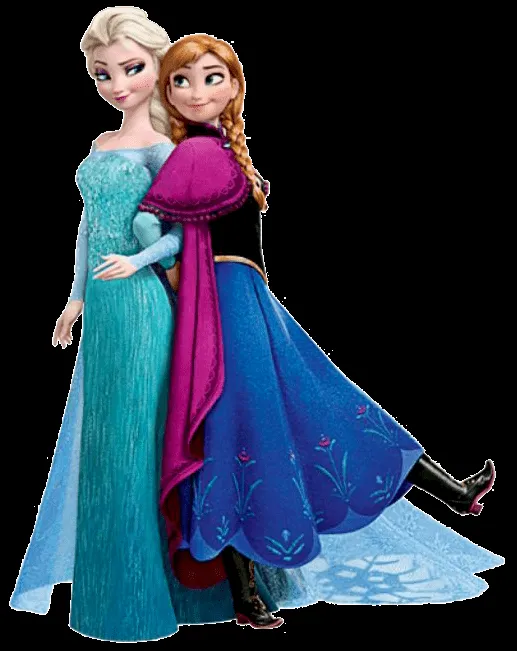Frozen: Imágenes de Ana y Elsa. Clip Art. | Ideas y material ... Frozen: Imágenes de Ana y Elsa. Clip Art. | Ideas y material ...