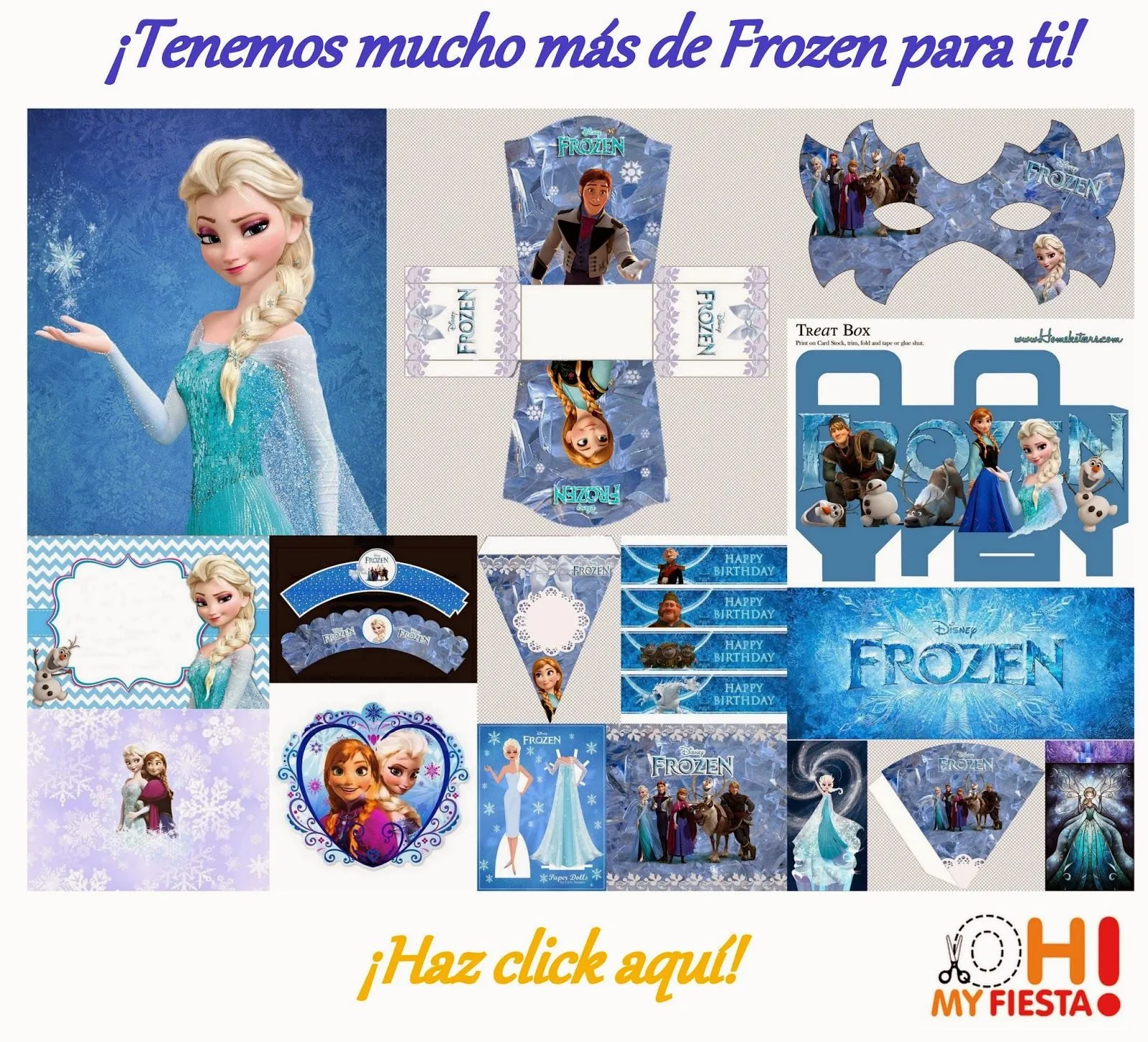 Frozen: Muñecas 3D de Papel para Imprimir Gratis. | Ideas y ... Frozen: Muñecas 3D de Papel para Imprimir Gratis. | Ideas y ...