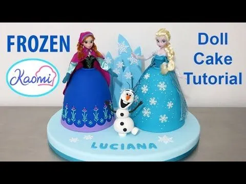 Frozen Princess Cake /Torta de las princesas de Frozen - YouTube