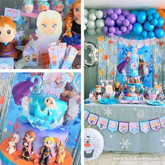Frozen 2 para Rafaela en su cumple - Todo Bonito
