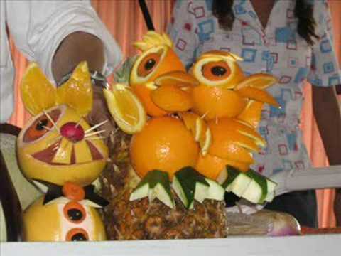 las frutas divertidas - YouTube