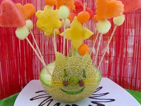 FRUTAS EN FIESTAS INFANTILES CON BOCADILLOS SANOS : DECORACION EN ...