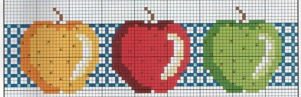 Patrones de frutas a punto de cruz - Imagui Patrones de frutas a punto de cruz - Imagui