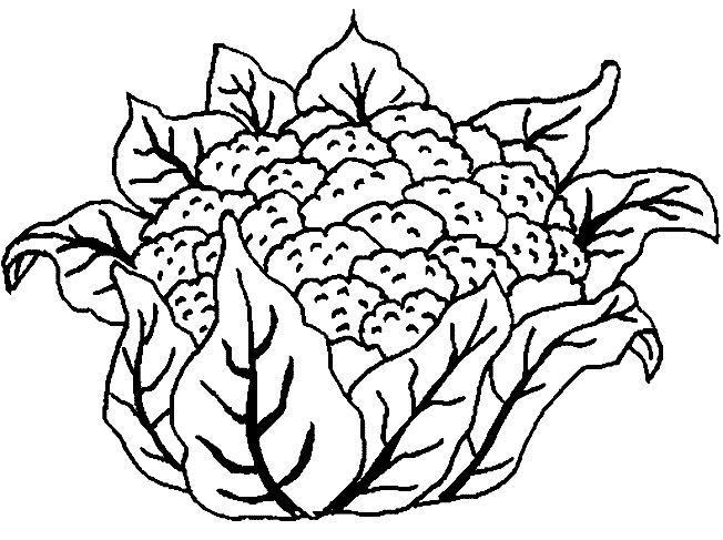 Dibujos para colorear de Verduras, hortalizas, Plantillas para ...