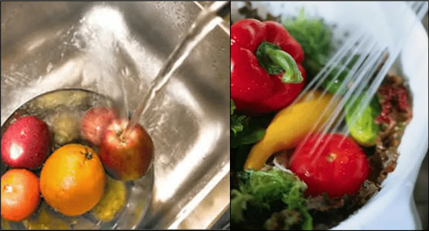 Las frutas y verduras pueden estar contaminadas por gérmenes dañinos ... Las frutas y verduras pueden estar contaminadas por gérmenes dañinos ...