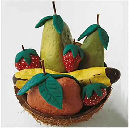Frutero con frutas de piedra « Decoración y Bricolaje
