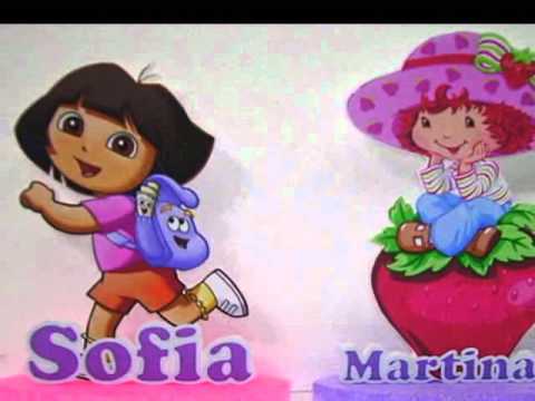 Frutillita Centros De Mesa #67 - YouTube