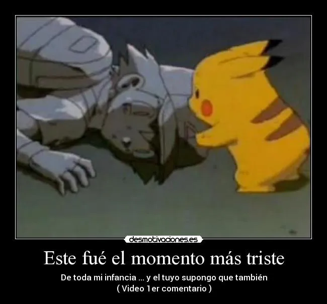 Este fué el momento más triste | Desmotivaciones Este fué el momento más triste | Desmotivaciones