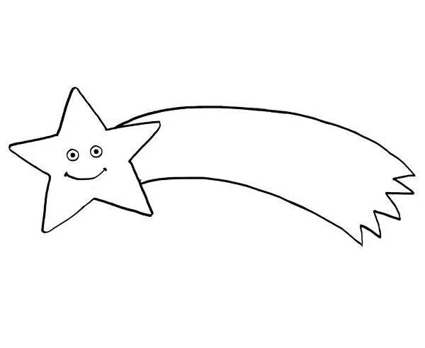fugaz: dibujo para colorear e imprimir