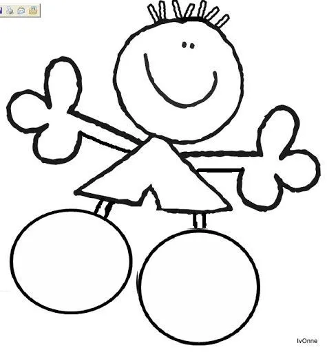 Fulanitos de niños para colorear - Imagui | Fulanitos | Pinterest