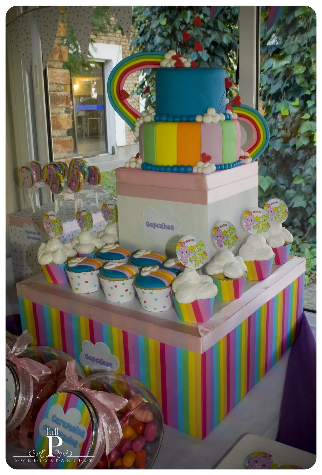 Full P - sweets & parties: Ositos Cariñosos - Candy Bar para Delfi Full P - sweets & parties: Ositos Cariñosos - Candy Bar para Delfi