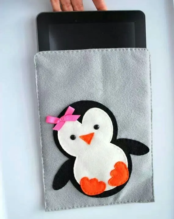 Funda en fieltro con pingüino | Todo fieltro | Pinterest Funda en fieltro con pingüino | Todo fieltro | Pinterest