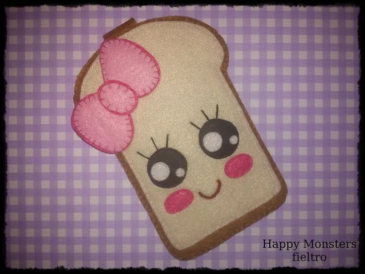 Funda movil tostada Kawaii por Happy monsters fieltro. | Mis ... Funda movil tostada Kawaii por Happy monsters fieltro. | Mis ...