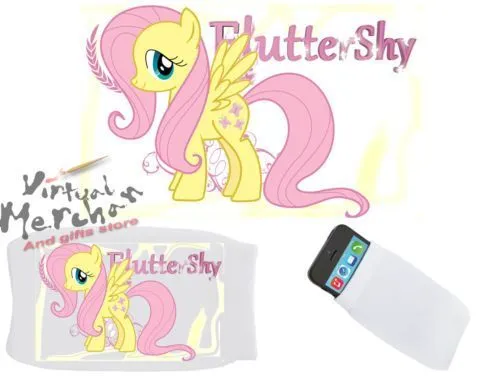 FUNDA MY LITTLE PONY FLUTTERSHY CON NOMBRE MÓVIL mobile case ...