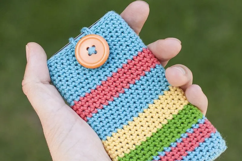 Funda para Teléfono Celular - Al Crochet