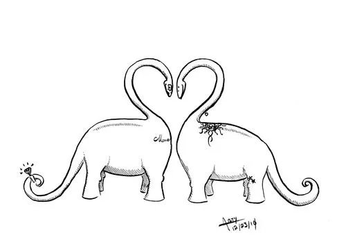 Fundacion Dinosaurios Cyl: ¡Feliz San Valentín! Fundacion Dinosaurios Cyl: ¡Feliz San Valentín!