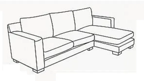 Fundas Sofa, Cubresofas para Chaise Longue » ESTANCIAS