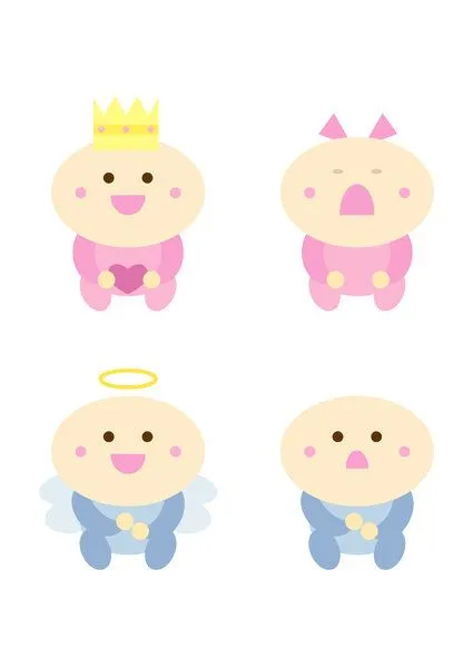 Funny baby cartoon set | Free stock photos - Rgbstock -Free stock ...