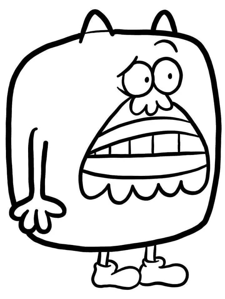 Funny Chestnut Coloring Pages - Chowder Coloring Pages - Páginas para colorear para niños y adultos Funny Chestnut Coloring Pages - Chowder Coloring Pages - Páginas para colorear para niños y adultos