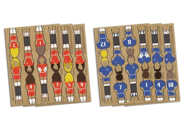 Futbolín portatil de Cartón “I Love To Kick” | soccertableblog Futbolín portatil de Cartón “I Love To Kick” | soccertableblog