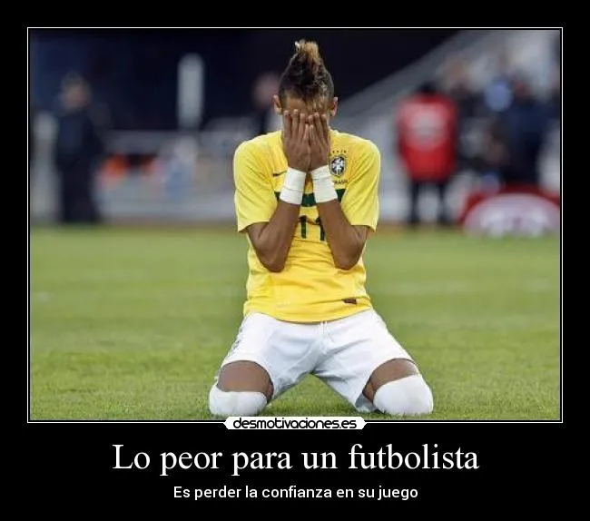 Lo peor para un futbolista | Desmotivaciones