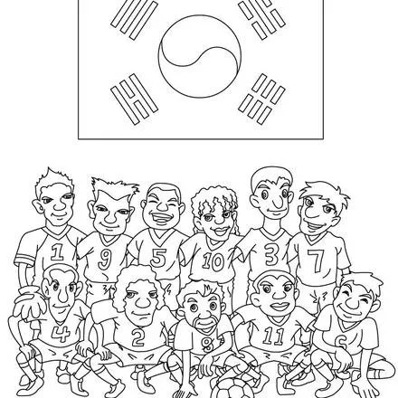 FUTBOLISTAS para colorear - Lionel Messi