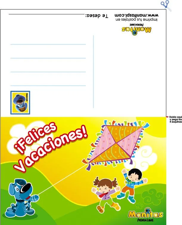 Para qué futuro educamos?: Postales de Felices Vacaciones