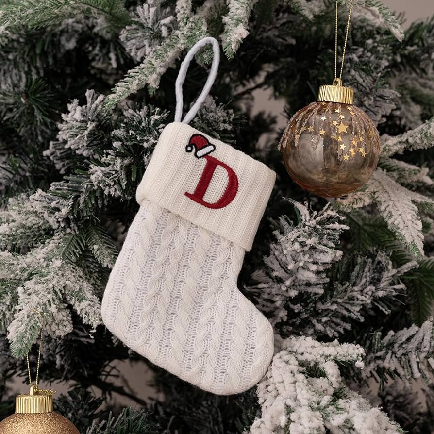 fvituve - Medias de Navidad de punto blanco con letras bordadas con 26 letras para árbol de Navidad de punto, medias para decoración de Navidad para el hogar 2024 : Amazon.com.mx: Hogar fvituve - Medias de Navidad de punto blanco con letras bordadas con 26 letras para árbol de Navidad de punto, medias para decoración de Navidad para el hogar 2024 : Amazon.com.mx: Hogar