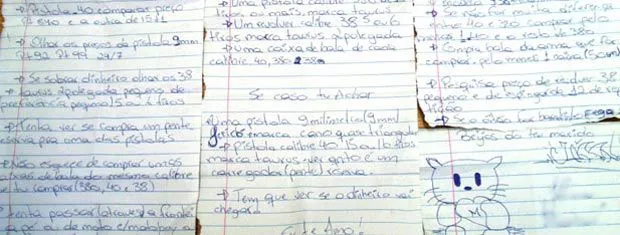 G1 - Em carta de amor, detento ensina mulher a comprar arma no RS ... G1 - Em carta de amor, detento ensina mulher a comprar arma no RS ...