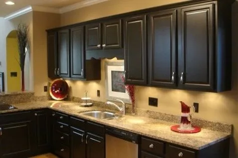 Gabinetes de Cocina Negros - Muy Elegantes | Cómo Diseñar Cocinas ... Gabinetes de Cocina Negros - Muy Elegantes | Cómo Diseñar Cocinas ...