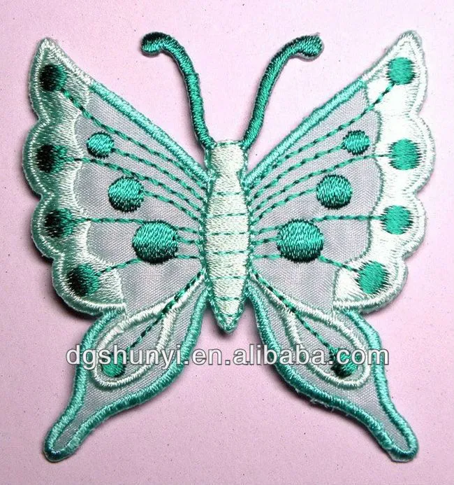 Mariposa bordada - Imagui