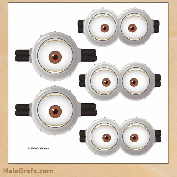 Gafas u Ojos de Minions y Anti Minions para Imprimir Gratis. | Ojos de minions, Minions para imprimir, Fiesta de cumpleaños minion Gafas u Ojos de Minions y Anti Minions para Imprimir Gratis. | Ojos de minions, Minions para imprimir, Fiesta de cumpleaños minion
