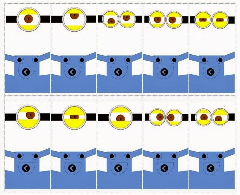 Gafas u Ojos de Minions y Anti Minions para Imprimir Gratis. - Ideas y material gratis para fiestas y celebraciones Oh My Fiesta! Gafas u Ojos de Minions y Anti Minions para Imprimir Gratis. - Ideas y material gratis para fiestas y celebraciones Oh My Fiesta!
