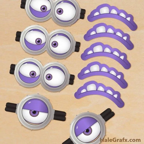 Gafas u Ojos de Minions y Anti Minions para Imprimir Gratis. - Ideas y material gratis para fiestas y celebraciones Oh My Fiesta! Gafas u Ojos de Minions y Anti Minions para Imprimir Gratis. - Ideas y material gratis para fiestas y celebraciones Oh My Fiesta!
