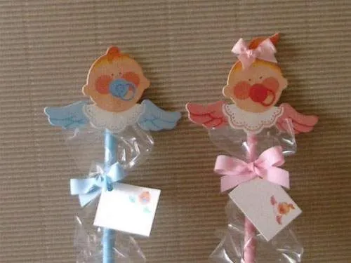 Gafetes de fomi para baby shower - Imagui