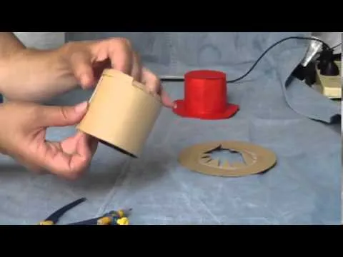 Moldes para hacer una galera en cartulina - Imagui