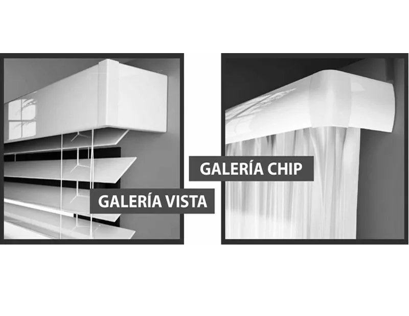 Galería blanca: el complemento ideal de estores y cortinas - Cortinas Sanmar Galería blanca: el complemento ideal de estores y cortinas - Cortinas Sanmar
