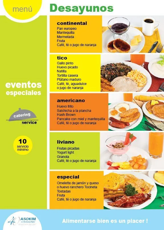 Galería | Breakfast Menu, Costa Rica and Spanish