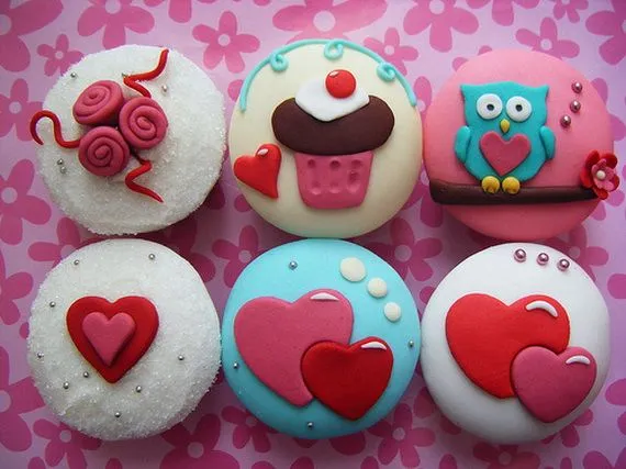 Galería de cupcakes para San Valentín 3. | Ideas y material gratis ... Galería de cupcakes para San Valentín 3. | Ideas y material gratis ...