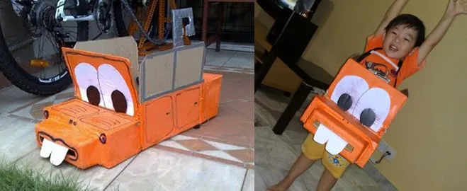 Galeria de disfraces faciles hechos con cajas de carton ... Galeria de disfraces faciles hechos con cajas de carton ...