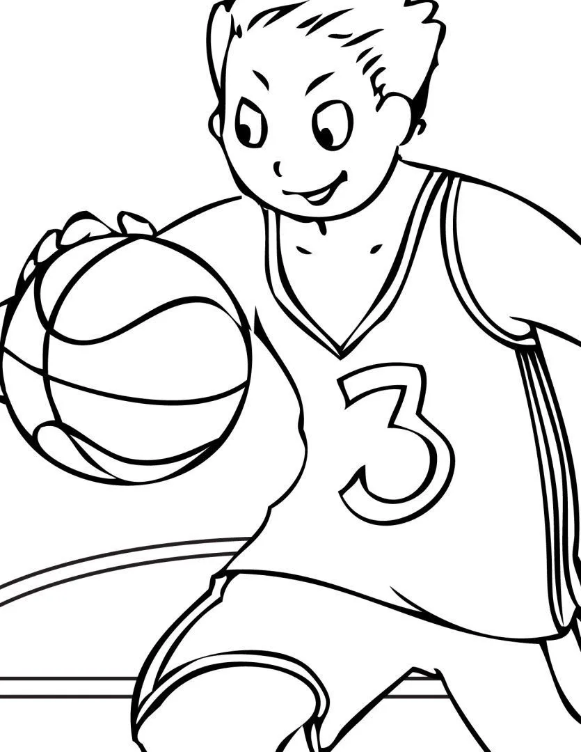 Galería de imágenes: Dibujos de deporte para colorear Galería de imágenes: Dibujos de deporte para colorear