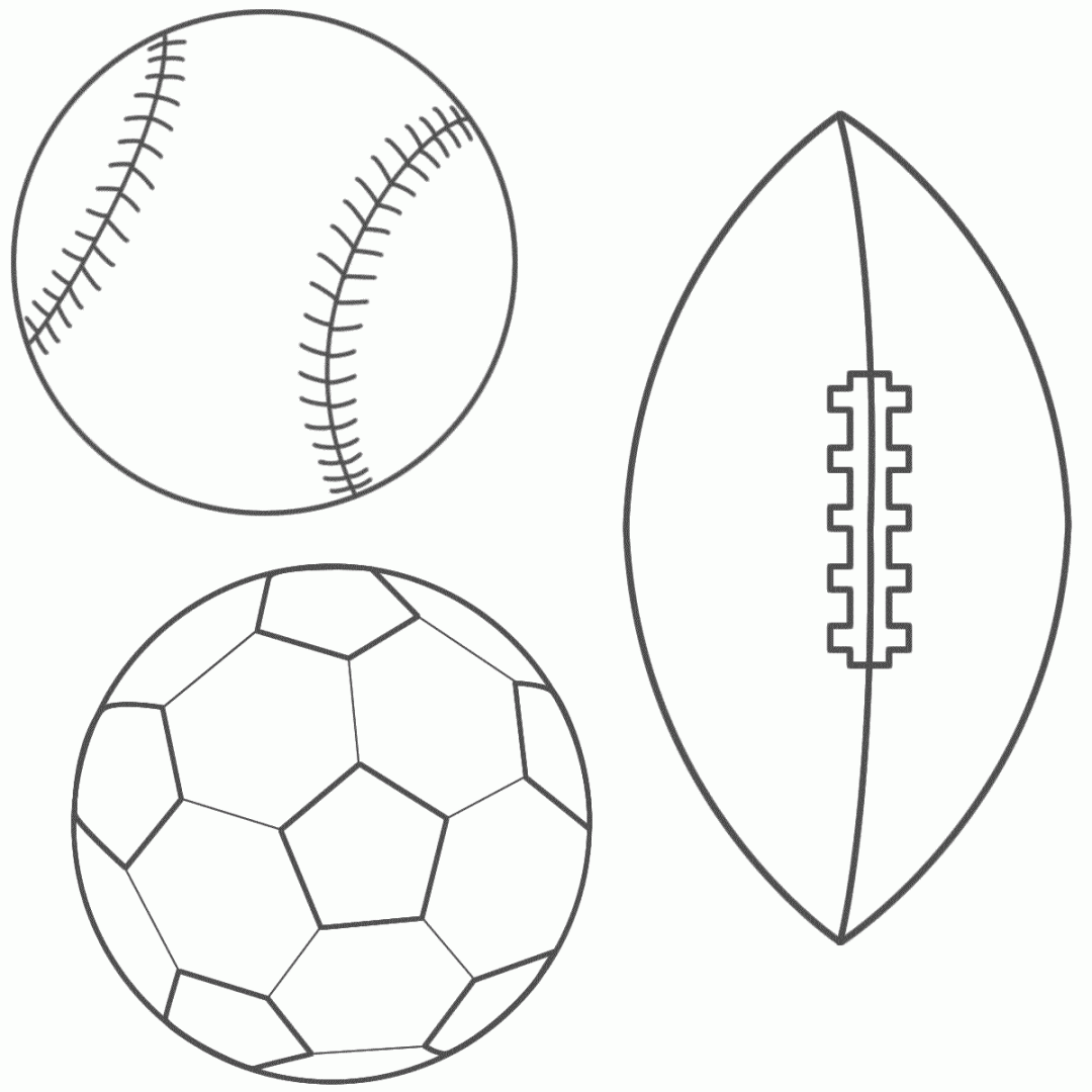 Pelotas deportivas para colorear :: Imágenes y fotos Pelotas deportivas para colorear :: Imágenes y fotos
